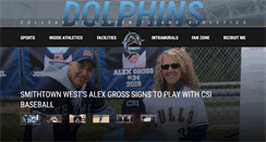 Desktop Screenshot of csidolphins.com